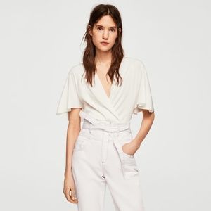 NWT Mango Crossover Top